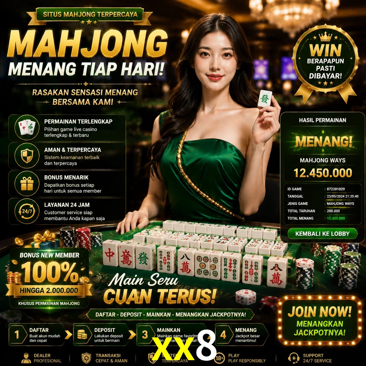 Cashback VIP xx8 - reembolso semanal